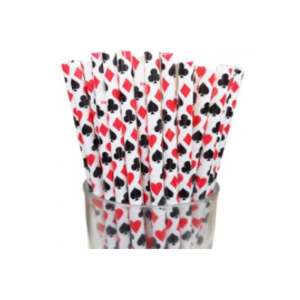 SORBETES DE POLIPAPEL POKER x 24 unidades