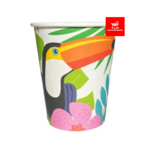 VASO DE POLIPAPEL VERANO 266cc x 6 un.