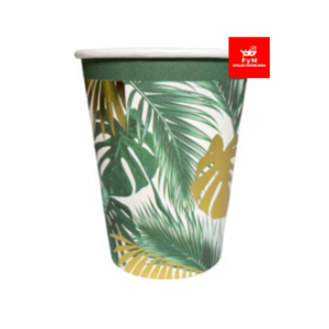 VASO DE POLIPAPEL PALMAS 266cc x 6 un.