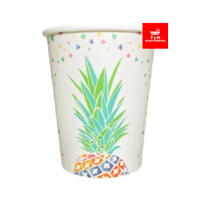 VASO DE POLIPAPEL ANANA 266cc x 6 un.
