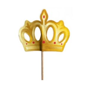 PINCHE CUPCAKE/COPETIN CORONA x 20 unidades