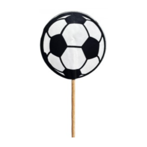 PINCHE CUPCAKE/COPETIN FOOTBALL x 20 unidades