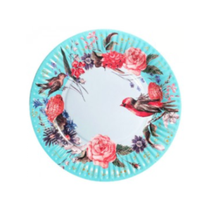 PLATO DE POLIPAPEL 17cm *RUISEÑOR* x 6 unidades