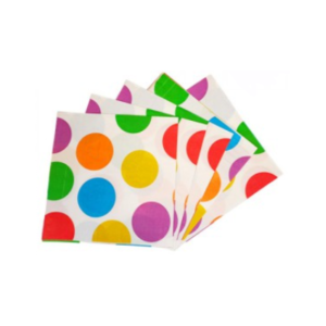 SERVILLETA DE PAPEL MULTICOLOR x 20 unidades