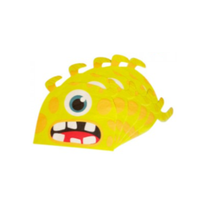 SERVILLETA DE PAPEL CON FORMA *MONSTRUO* x 20 un