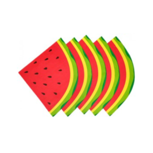 SERVILLETA DE PAPEL CON FORMA *SANDIA* x 20 unidades