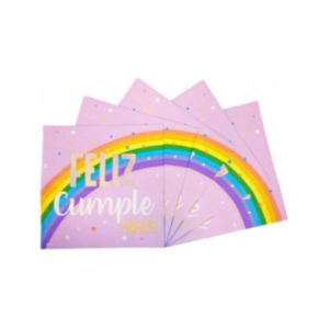SERVILLETA DE PAPEL *ARCO IRIS* x 20 unidades