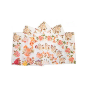 SERVILLETA DE PAPEL *VINTAGE FLORES* x 20 unidades