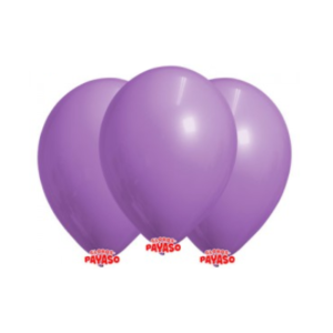 GLOBBY 12" PERLADO METALIZADO VIOLETA x 25 unidades