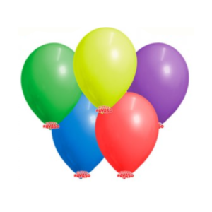 GLOBBY 12" LISO DECORADOR SURTIDO x 25 unidades