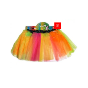 TUTU NEON MULTICOLOR *PRIMA BALLERINA * NIÑOS 25