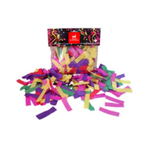 CONFETTI RECTANGULAR MULTICOLOR (50gr)