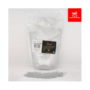 GLITTER BOLSA 1 KG PLATEADO ALUMINIO