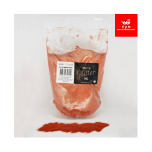GLITTER BOLSA 1 KG NARANJA COBRE