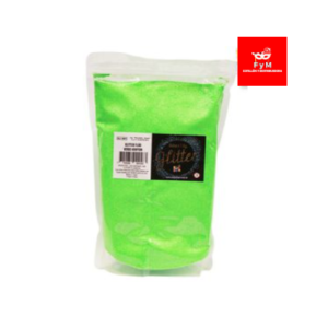 GLITTER BOLSA 1 KG VERDE KRIPTON FLUO