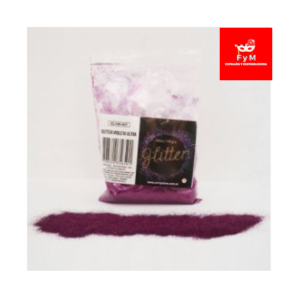 GLITTER bolsita 100gr VIOLETA ULTRA