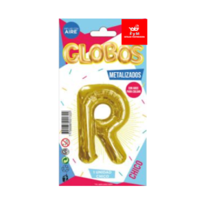 GLOBO METALIZADO CHICO - DORADO R