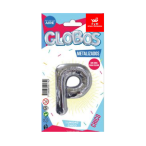 GLOBO METALIZADO CHICO - PLATEADO P