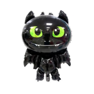 GLOBO METALIZADO FORMA DRAGON 86 x 59cm