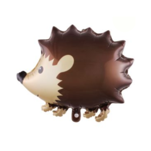 GLOBO METALIZADO FORMA PUERCOESPIN 55,5 x 49cm APTO HELIO