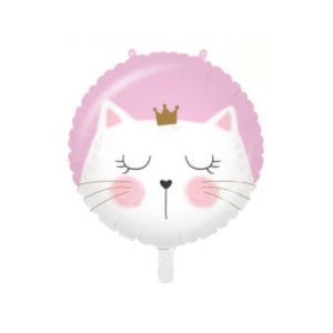 GLOBO METALIZADO REDONDO *KITTY* APTO HELIO