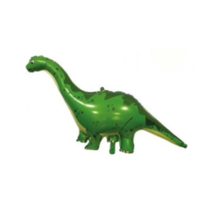 GLOBO METALIZADO FORMA BRONTOSAURIO 54,24 x 102,3cm APTO HELIO