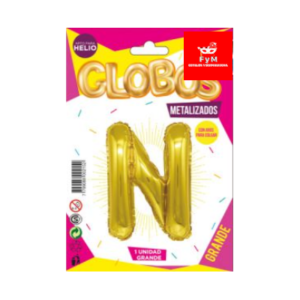 GLOBO METALIZADO GRANDE - DORADO N