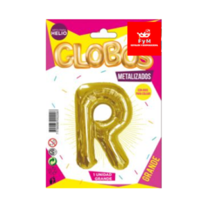 GLOBO METALIZADO GRANDE - DORADO R