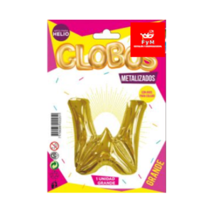 GLOBO METALIZADO GRANDE - DORADO W