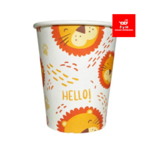 VASO DE POLIPAPEL LEON 266cc x 6 un.