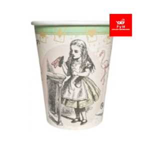 VASO DE POLIPAPEL ALICIA 266cc x 6 un.