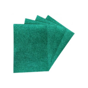 GOMA EVA A4 AUTOADHESIVA GIBRE VERDE OSCURO x 10 unidades