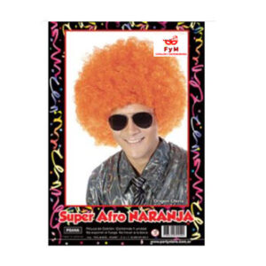 PELUCA SUPER AFRO NARANJA