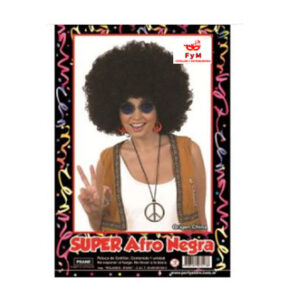 PELUCA SUPER AFRO NEGRO