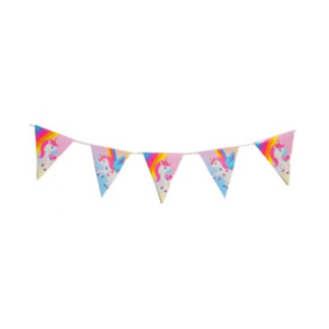 GUIRNALDA BANDERINES UNICORNIO SWEET 230cm