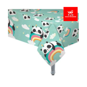 MANTEL PLASTICO PANDA 180cm x 130cm