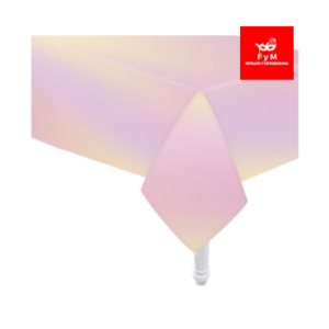 MANTEL PLASTICO IRIDISCENTE 100cm x 150cm