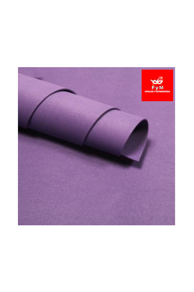 GOMA EVA LISA LILA 60x40cm x 10 unidades