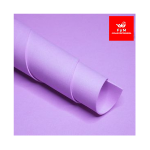 GOMA EVA LISA VIOLETA PASTEL 60x40cm x 10 unidades