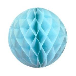 DECORACION ESFERA 25 Cm CELESTE