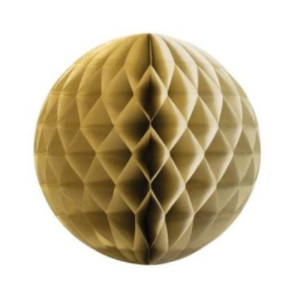 DECORACION ESFERA 25 Cm DORADA