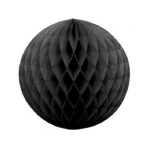DECORACION ESFERA 25 Cm NEGRA