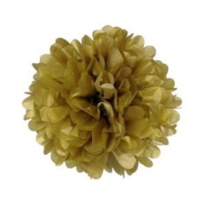 POMPON 40 Cm DORADO