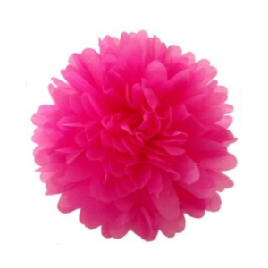 POMPON 40 Cm MAGENTA