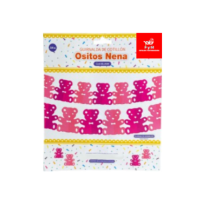 GUIRNALDA OSITOS NENA 360x18x17,4 Cm