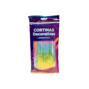 CORTINA MULTICOLOR PASTEL 100x200cm