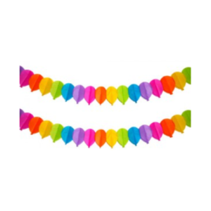 GUIRNALDA GLOBO MULTICOLOR 360x18x13,3 Cm