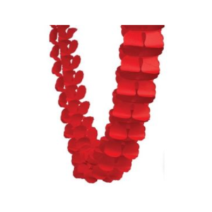 GUIRNALDA REDONDA ROJA 360 Cm