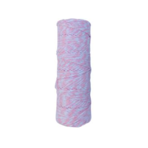 HILO BICOLOR BAKER TWINE ROSA x carrete 50 metros