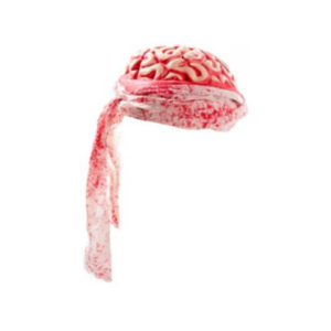 BANDANA CEREBRO ZOMBIE